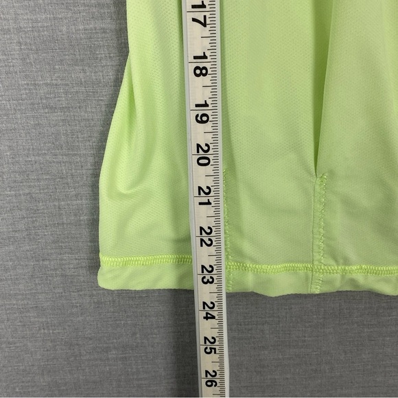 Lululemon Neon Lime Green Tank Top Strappy Sz 4 - Picture 10 of 10
